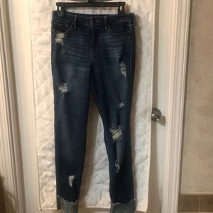 Hollister high rise super skinny jeans